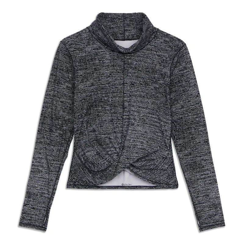 Yoga Tops for Everyday Yoga -Melodic Movement Long Sleeve Shirt - Resale
