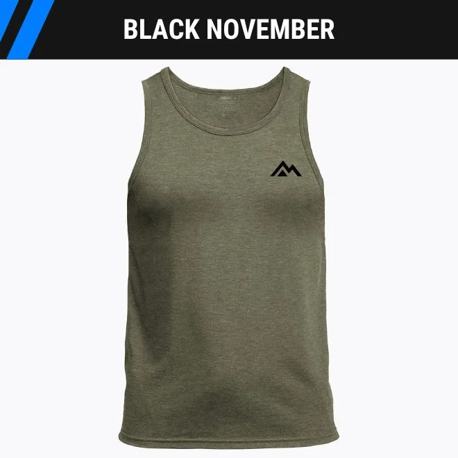Yoga Tops for Everyday Stretching -Men's Peak Tri-Blend Tank