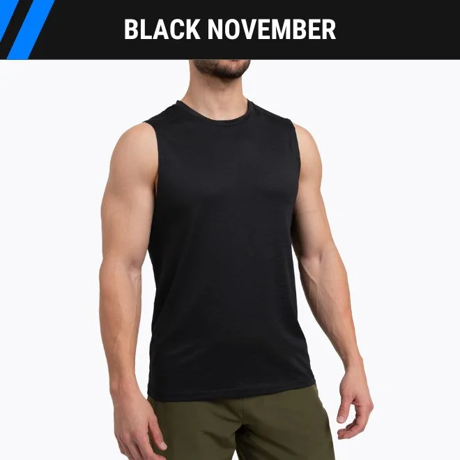 Stylish Yoga Tops for Flexibility and Comfort -Men's Solis Muscle Tee