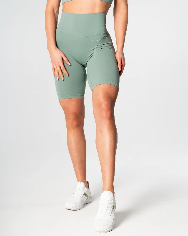 Comfortable Yoga Shorts -Mercy Shorts - Green