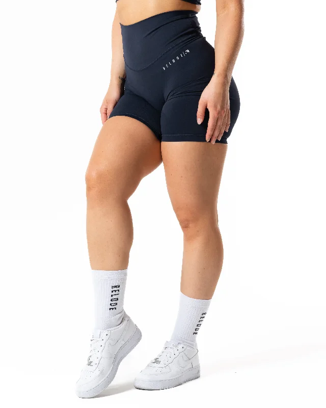 Affordable Yoga Shorts -Mercy Shorts - Dark Blue