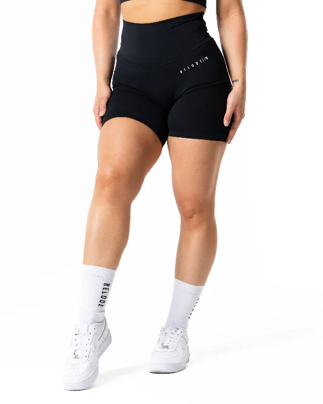Yoga Shorts for Flexibility and Relaxing -Mercy Shorts - Black