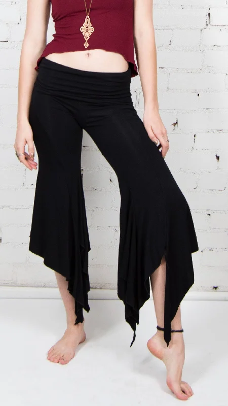 High-Waisted Yoga Pants -Mermaid Capris