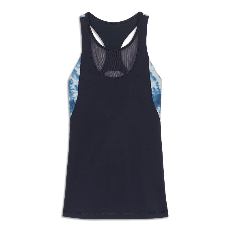Yoga Tops for Maximum Stretching Ability -Mesh With Me Tank Top - Resale