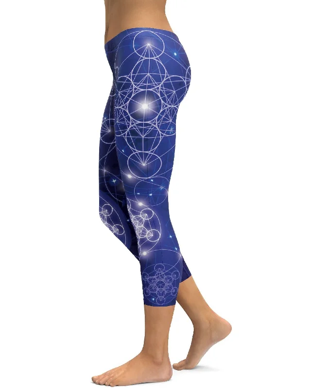 Lightweight Yoga Pants -Metatron Capris