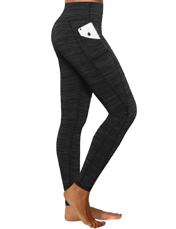 Comfortable Yoga Pants with Elastic Waistband -BUBBLELIME 75N/25S Mixcolor Pants 26" Inseam Comfortable Yoga Pants with Elastic Waistband -BUBBLELIME 75N/25S Mixcolor Pants 26" Inseam