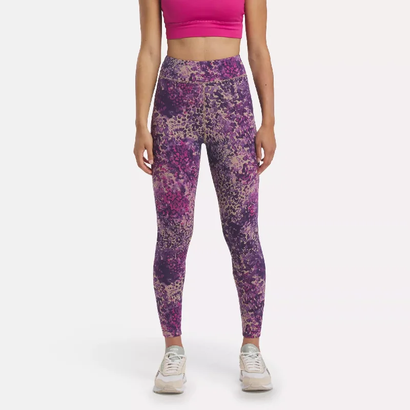 Yoga Shorts for Strength Training -Modern Safari Cotton Leggings