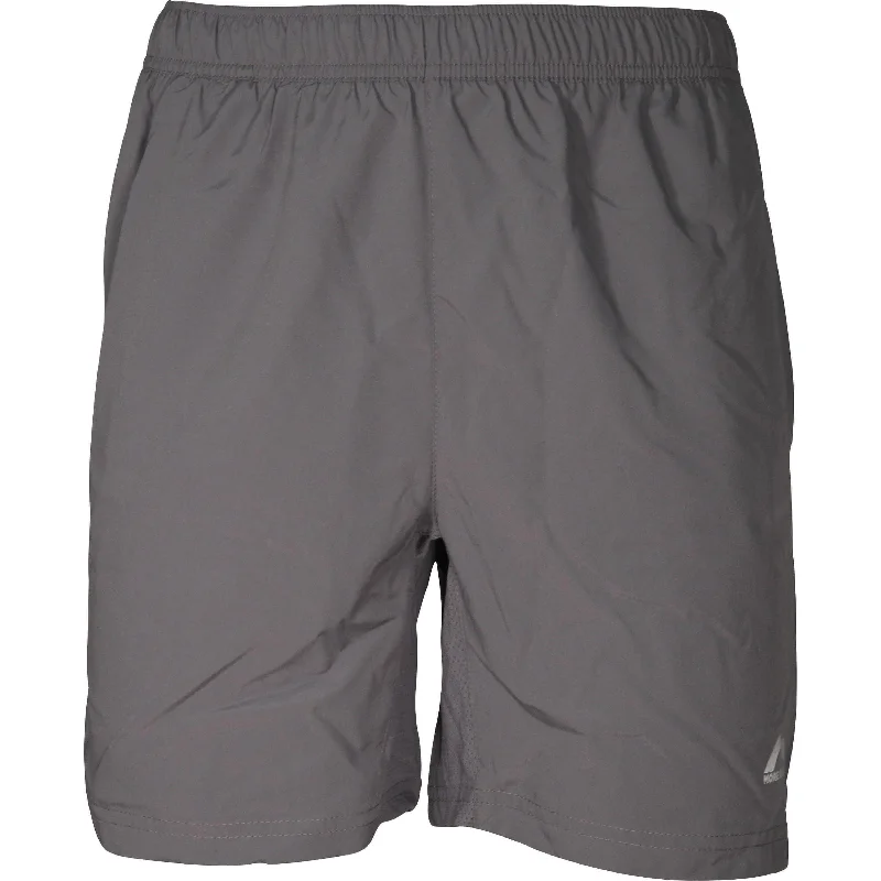 High-Waisted Yoga Shorts for Support -More Mile Aspire 7 Inch Mens Running Shorts - Grey