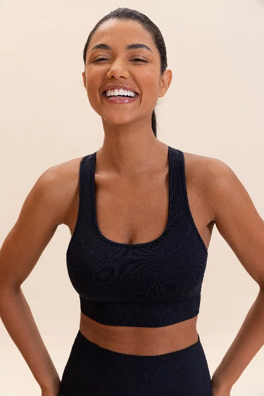 Yoga Bar for Focus and Concentration -Move Seamless Sports Bra