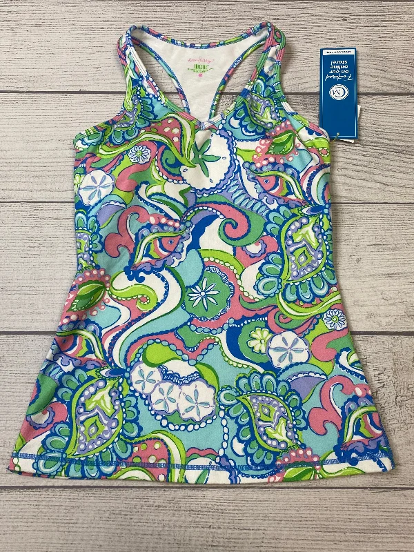 Yoga Tops for Hot Summer Days -Multi-colored Athletic Tank Top Lilly Pulitzer, Size S Yoga Tops for Hot Summer Days -Multi-colored Athletic Tank Top Lilly Pulitzer, Size S