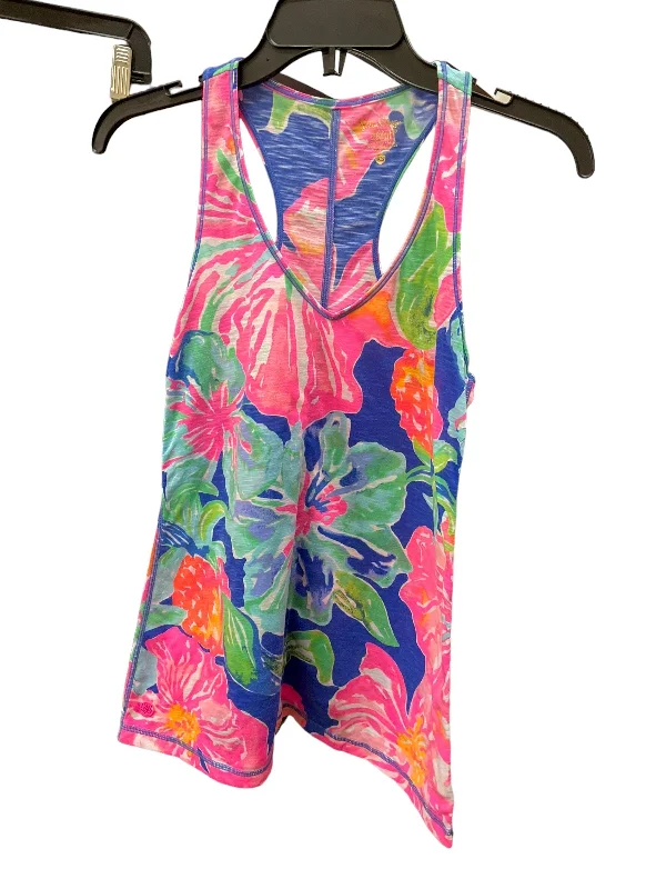 Yoga Tops for Stretch and Flexibility -Multi-colored Athletic Tank Top Lilly Pulitzer, Size Xs