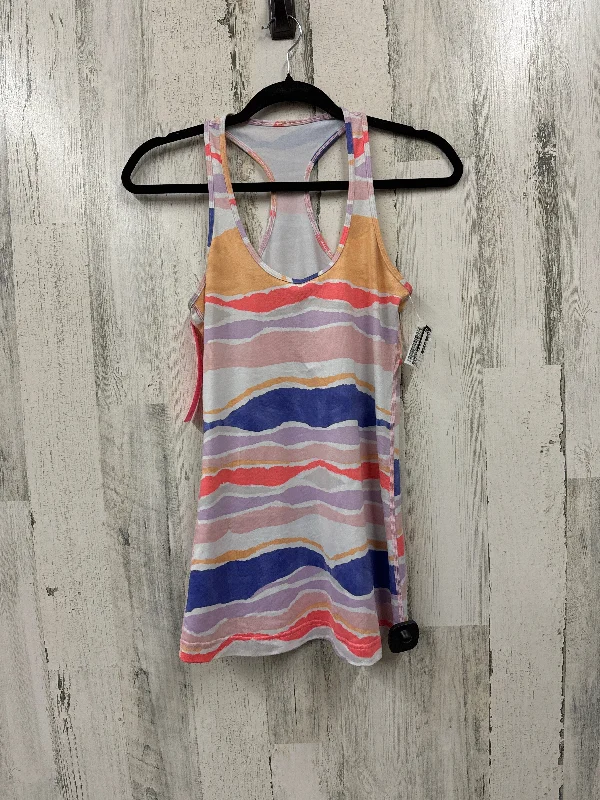 Comfortable Yoga Tops for Studio Sessions -Multi-colored Athletic Tank Top Lululemon, Size 10
