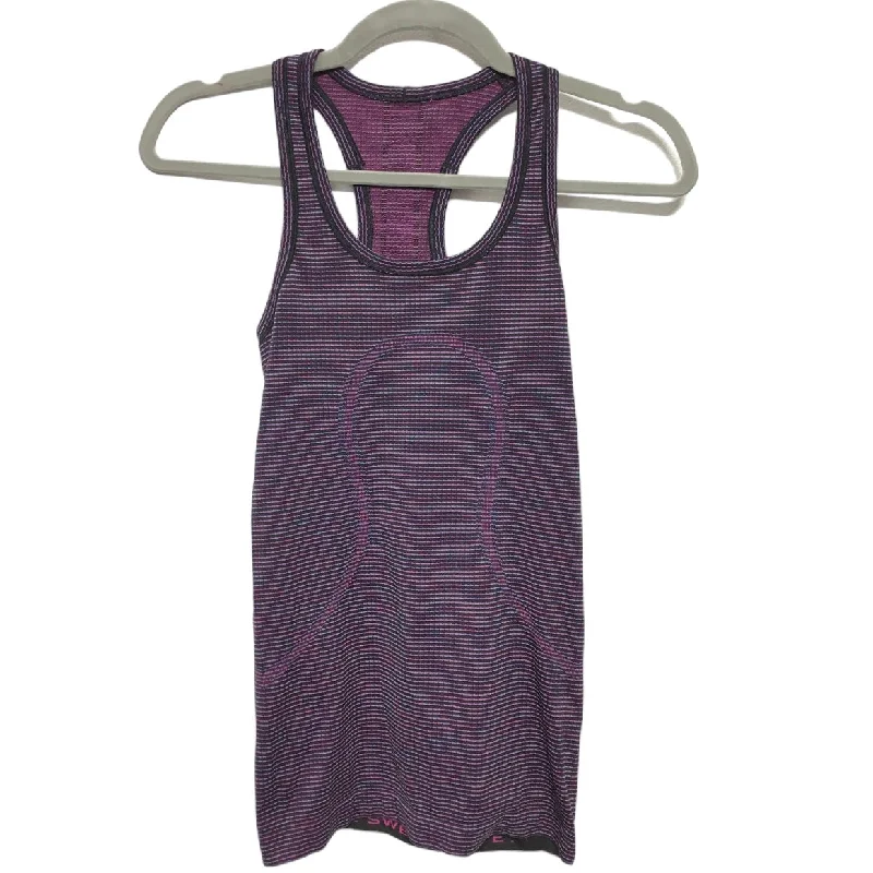 Yoga Tops for Strength and Stretching -Multi-colored Athletic Tank Top Lululemon, Size 2