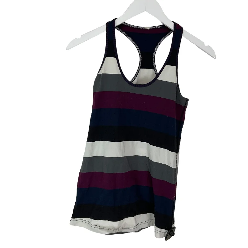Soft Yoga Tops for Maximum Comfort -Multi-colored Athletic Tank Top Lululemon, Size 4