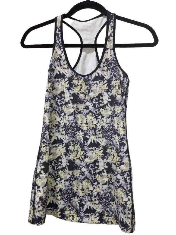 Breathable Yoga Tops for Active Yoga -Multi-colored Athletic Tank Top Lululemon, Size S