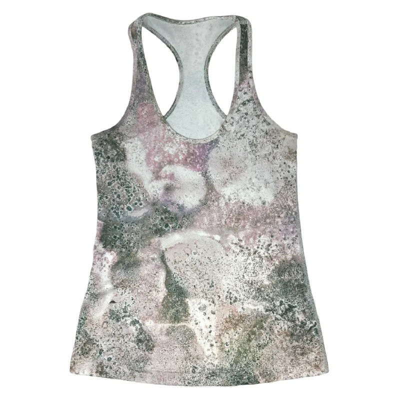 Yoga Tops for Athleisure Style -Cool Racerback Tank Top in Sugar Crush Multi Lululemon, Size S
