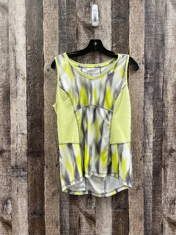 Yoga Tops with Soft Material for Extra Comfort -Multi-colored Athletic Tank Top Tek Gear, Size L