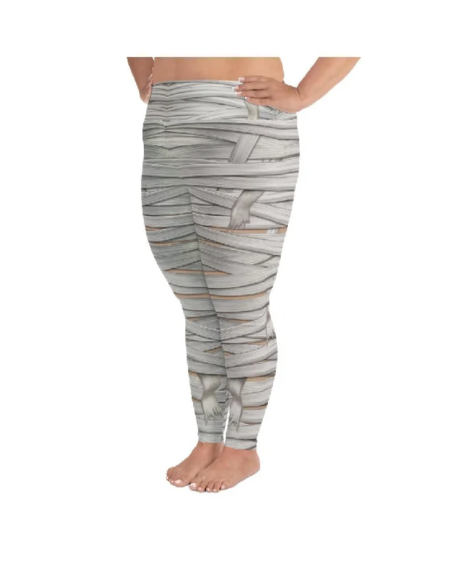 Yoga Pants for Stability -Mummy Leg Plus Size Leggings