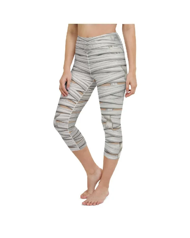 Comfortable Compression Yoga Pants -Mummy Legs Yoga Capris