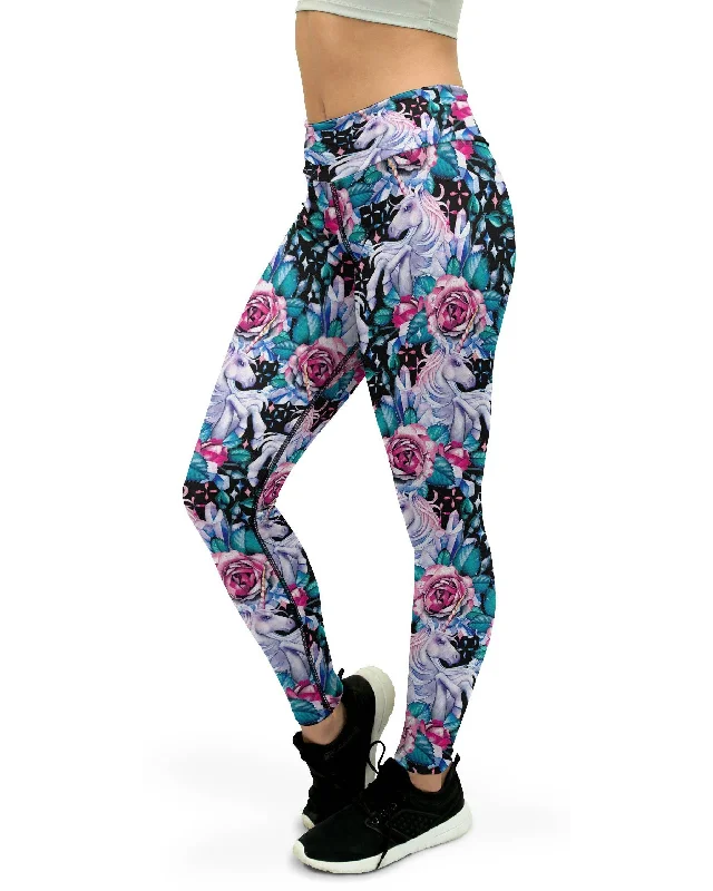 Full-Length Yoga Pants for Every Workout -Mystic Unicorn Yoga Pants