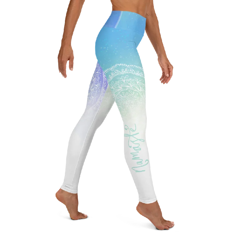 Yoga Pants for Mobility -Namaste Gradient High Waist Womens Yoga Leggings