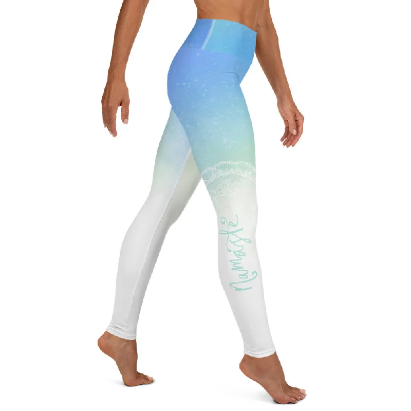 Yoga Pants for Performance -Namaste Mandala High Waist Womens Yoga Leggings