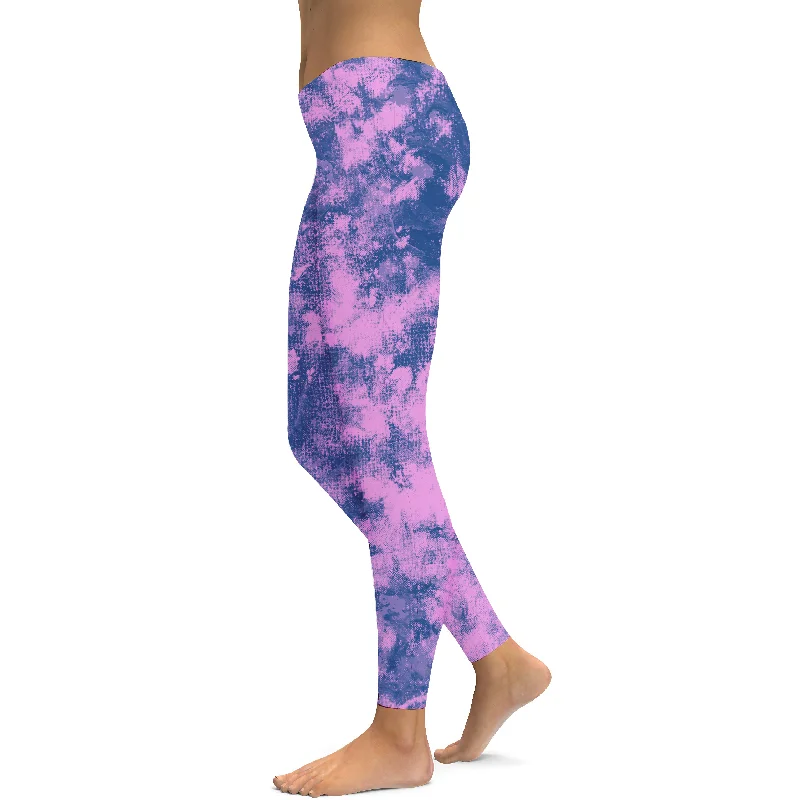 Workout Yoga Pants -Navy Glaze Leggings