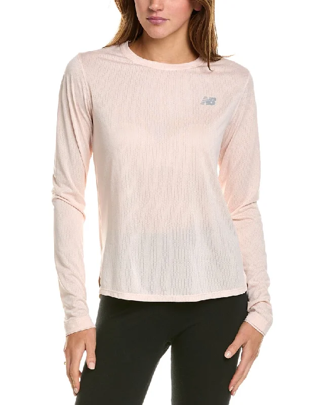 High-Neck Yoga Tops for Maximum Comfort -New Balance Shirt