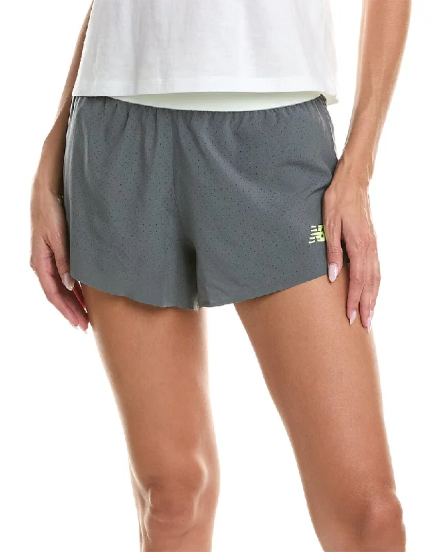 Women's Yoga Shorts for Deep Stretching -New Balance Split Short