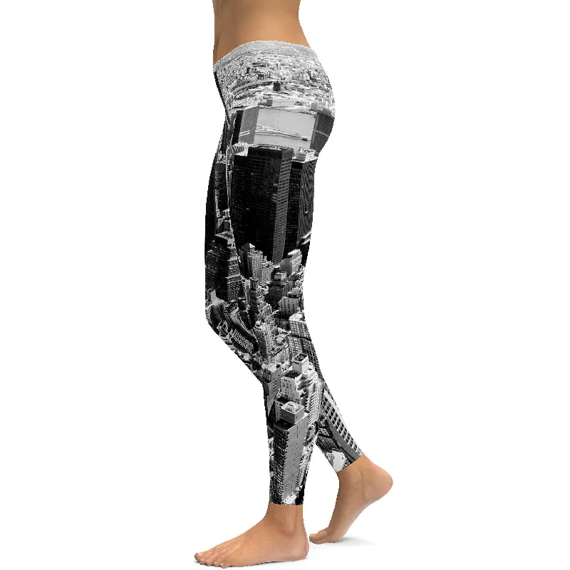 Stretch Yoga Pants for Active Women -New York City Leggings
