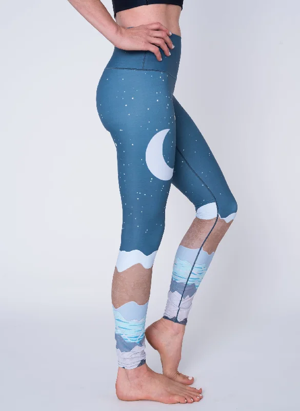 Yoga Pants with Breathable Material -Nightfall Yoga Pants