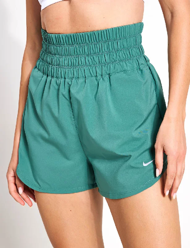 Yoga Shorts for Athletes -One Ultra High 3" Brief-Lined Shorts - Bicoastal/Reflective Silver Yoga Shorts for Athletes -One Ultra High 3" Brief-Lined Shorts - Bicoastal/Reflective Silver