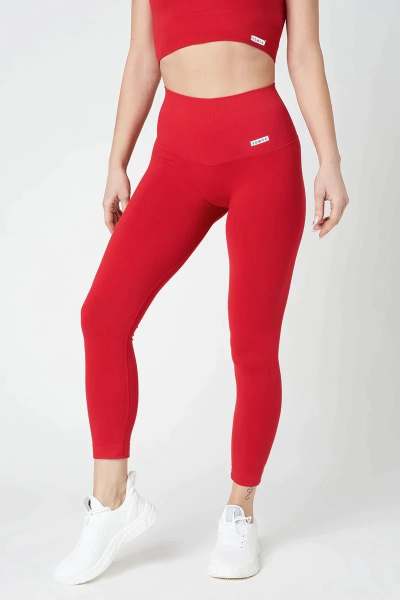 Yoga Shorts for Easy Movement and Flexibility -Nikita All-Up Rosso Lampone