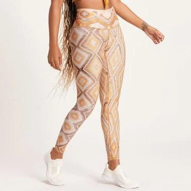 Breathable Leggings for Yoga -Kilim Sunshine High Waisted Legging