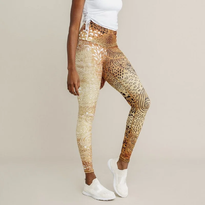 Yoga Pants for Relaxing and Stretching -Kuro Shiro High Waisted Legging