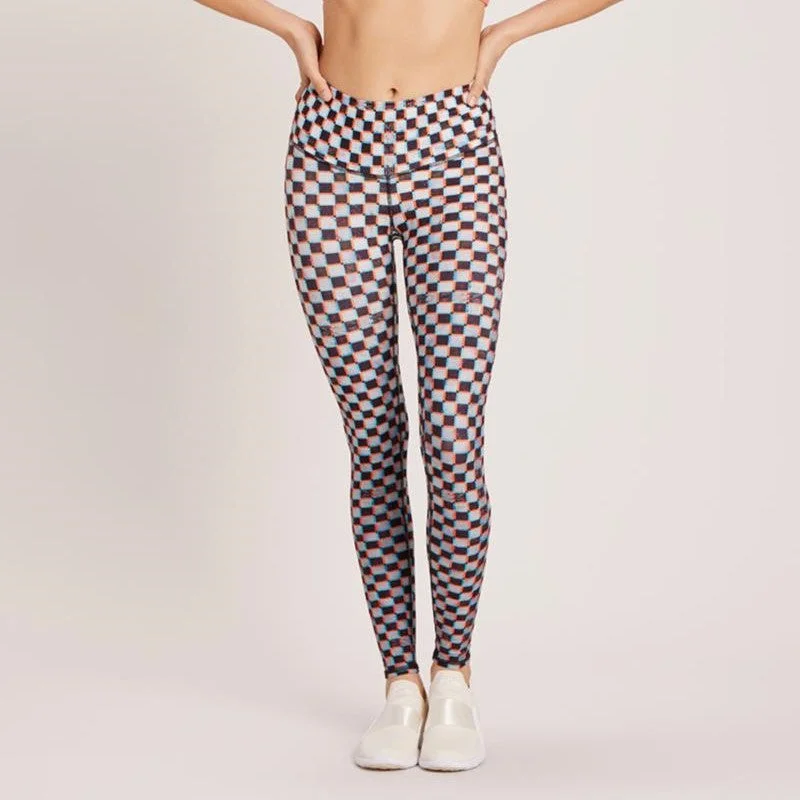Yoga Pants for Yoga and Pilates -Mix Tape Remix High Waisted Legging