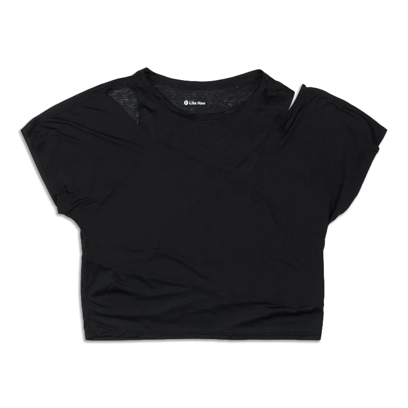 Comfortable Yoga Tops -No Inhibitions T-Shirt - Resale