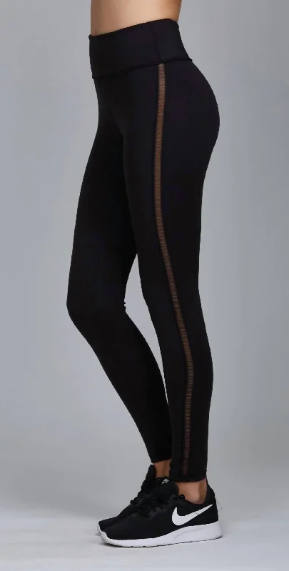 Yoga Shorts for Better Posture -Noir Legging In Black
