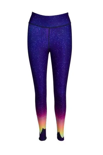 Best Performance Yoga Pants for Flexibility -Northern Lights High Waist Yoga Pants