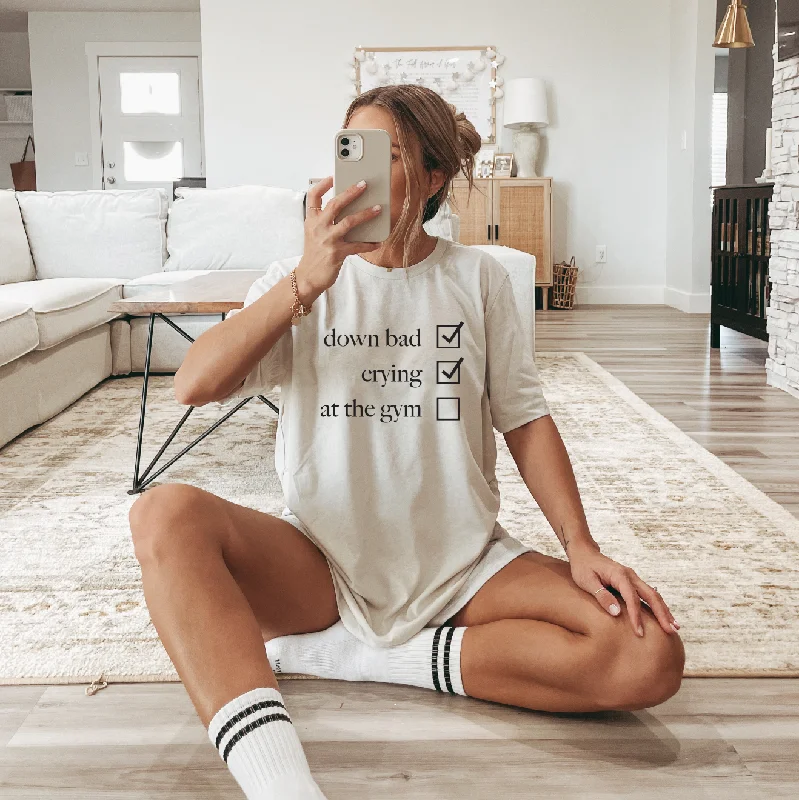 Women's Yoga Tops for Stretching and Yoga Poses -Not at the Gym • Cream Tee