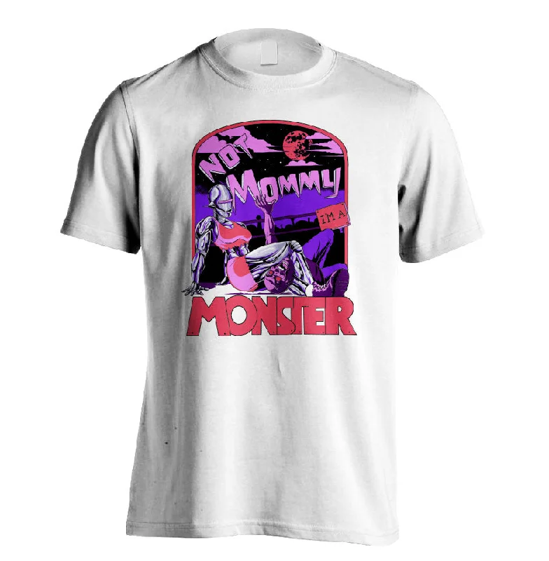 Yoga Tops for Everyday Yoga Practice -NOT Mommy (I'm A MONSTER) *PREMIUM OVERSIZED TEE*