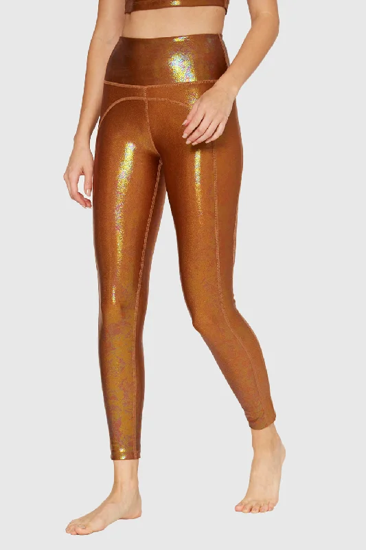 Comfortable Yoga Pants for Everyday Wear -Oil Sleek Leggings