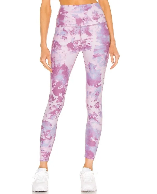 Yoga Shorts for Maximum Freedom of Movement -Olympus High Waisted Midi Leggings In Orchid Haze Yoga Shorts for Maximum Freedom of Movement -Olympus High Waisted Midi Leggings In Orchid Haze