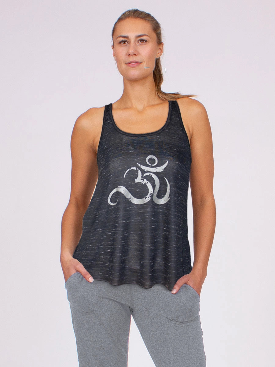 Yoga Pants with Adjustable Waist -Om Flow Top