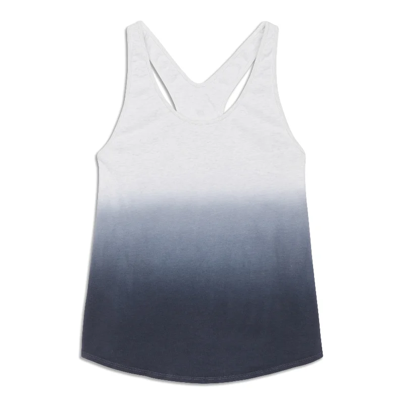 Stylish Yoga Tops for Yoga Classes -Om Racerback Tank Top - Resale
