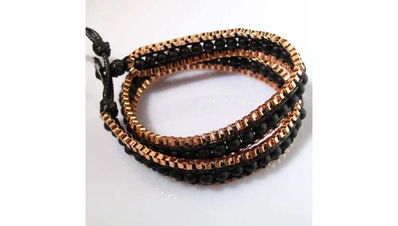 High-Waisted Yoga Shorts for Core Support -OMG Bling Hand Made Wrap Bracelet