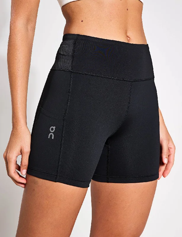 Yoga Shorts for Dynamic Movement -Performance Short Tights - Black
