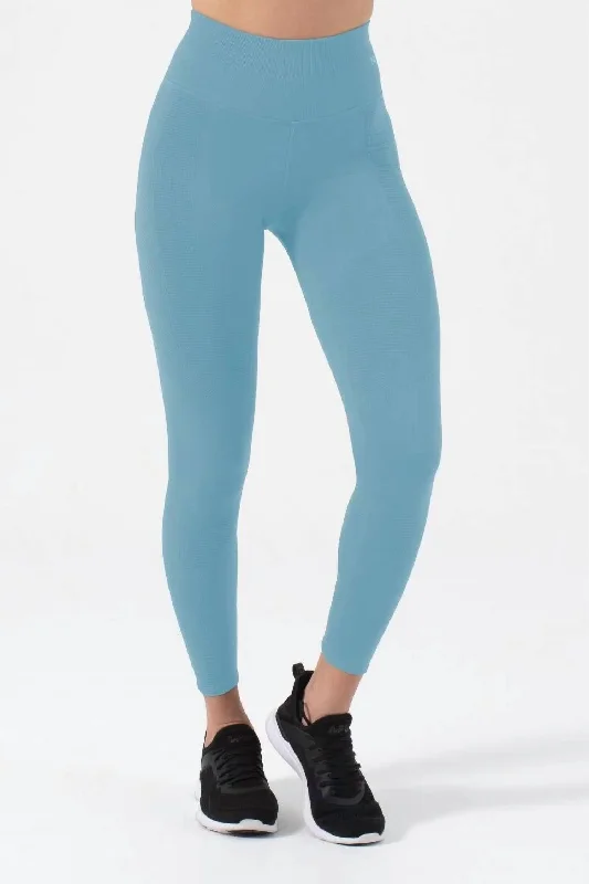 Yoga Shorts for Running and Yoga Workouts -One By One Leggings In Dark Turquoise
