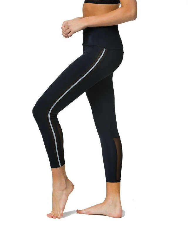 Yoga Pants for Intense Yoga Sessions -Glow Midi Legging
