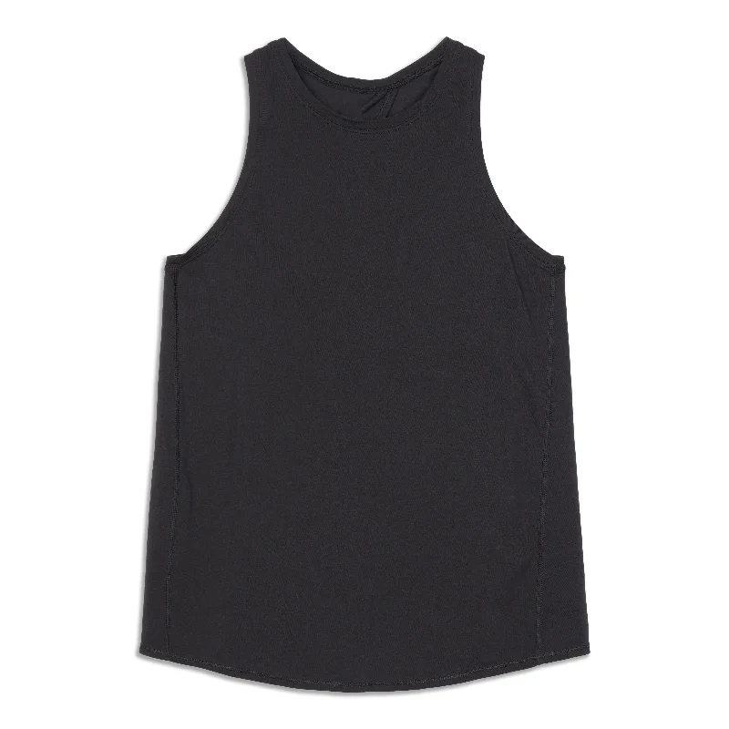 Yoga Tops for All-Day Wear -Open Tie-Back Tank Top - Resale